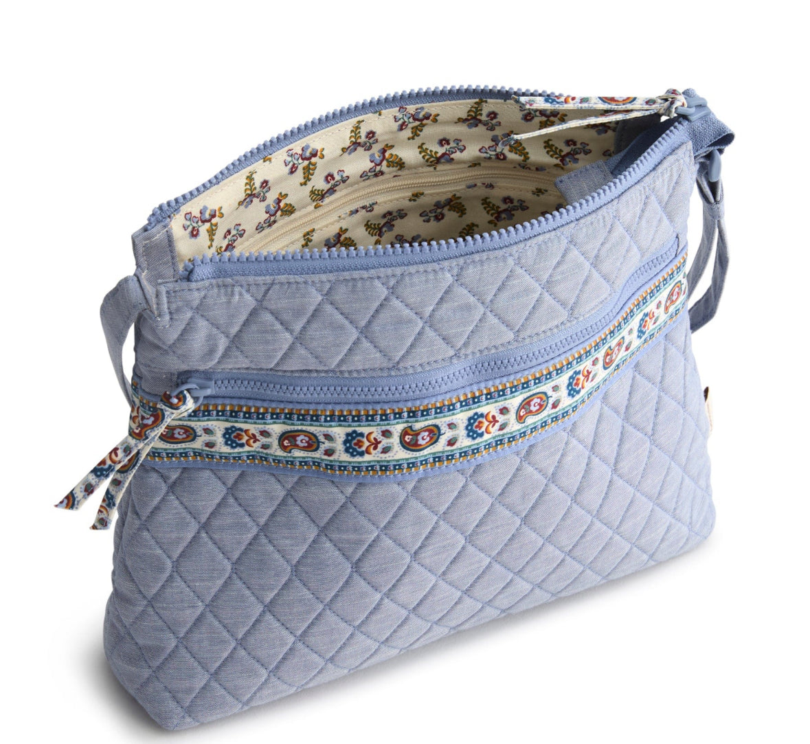 Original Zip Hipster Chambray Bluebag Boutique 