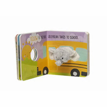 Load image into Gallery viewer, Jellybean elephant finger puppet book
