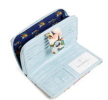 Load image into Gallery viewer, Turnlock wallet sea air floral