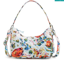 Load image into Gallery viewer, Frannie crescent crossbody in sea air floral