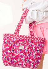 Load image into Gallery viewer, Hello Kitty® and Friends Small Hathaway Tote Hello Kitty And Friends Hello Hydrangeas in Premium Cotton