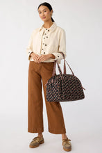 Load image into Gallery viewer, Weekender Travel Bag Melissa Ditsy in Premium Cotton