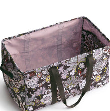 Load image into Gallery viewer, Large utility tote Subtle Bouquet in Ripstop Polyester