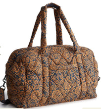 Load image into Gallery viewer, Miramar weekender in Lotus Montage Roasted Pecan in Nylon