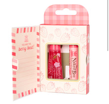 Load image into Gallery viewer, Strawberry lip care duo
