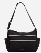 Load image into Gallery viewer, Triple Zip Shoulder Bag in Performance Twill