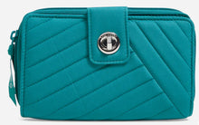 Load image into Gallery viewer, RFID Turnlock Wallet in Recycled Cotton