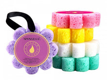 Load image into Gallery viewer, Wildflower bath sponge
