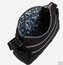Load image into Gallery viewer, Triple Zip Shoulder Bag in Performance Twill