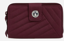 Load image into Gallery viewer, RFID Turnlock Wallet in Recycled Cotton