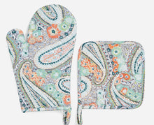 Load image into Gallery viewer, Pot Holder and Oven Mitt Set