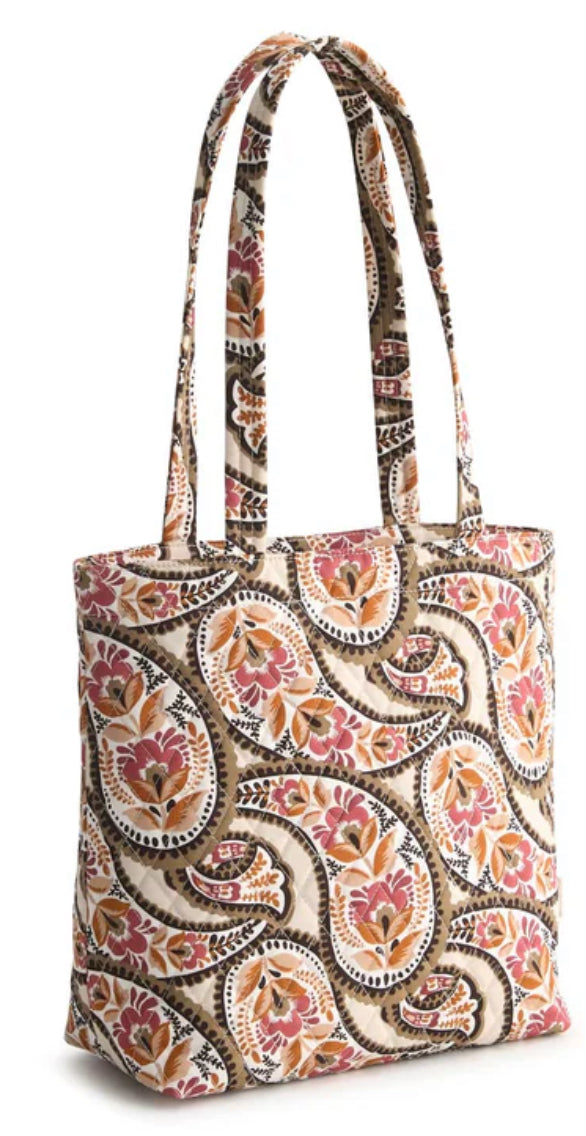 Small original zip tote in Blooming paisley