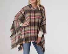 Load image into Gallery viewer, Hooded poncho
