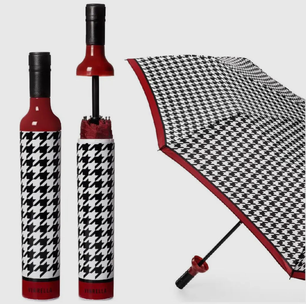Houndstooth vinrella