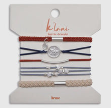 Load image into Gallery viewer, K’Lani hair tie bracelet brave
