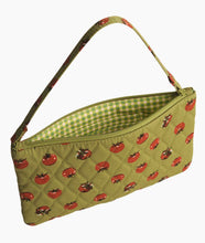 Load image into Gallery viewer, Zip wristlet tiny tomato
