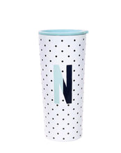 Load image into Gallery viewer, Kate spade sparks of joy stainless steel tumbler
