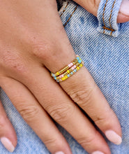 Load image into Gallery viewer, Sunset beach stretch ring set

