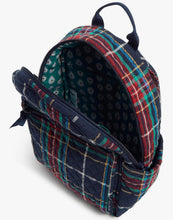 Load image into Gallery viewer, Small backpack in tartan plaid
