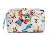 Load image into Gallery viewer, Turnlock wallet sea air floral

