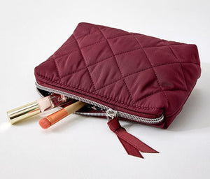 Makeup Bag in Performance Twill