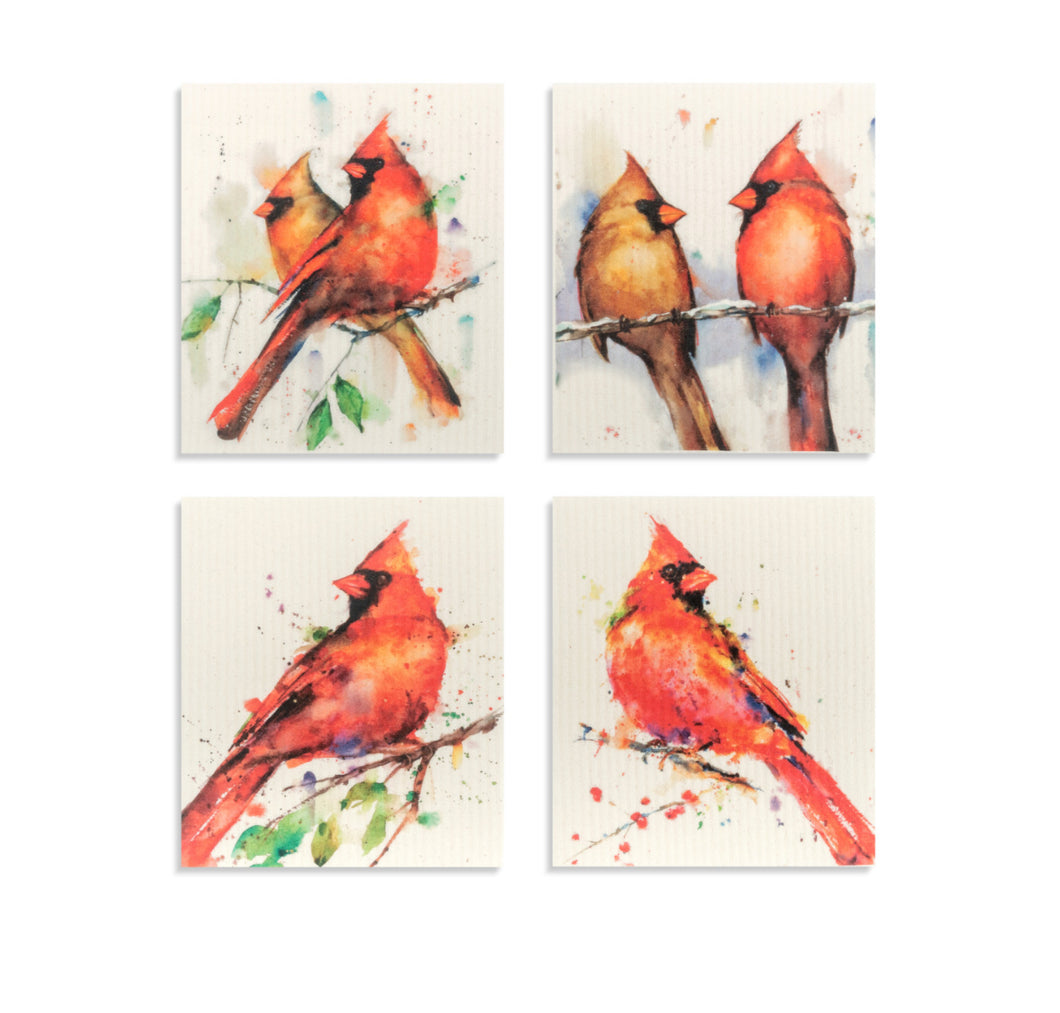 Cardinal dish cloths