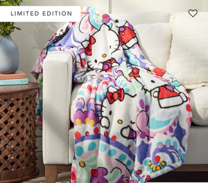 Hello Kitty® Plush Throw Blanket