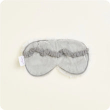 Load image into Gallery viewer, Marshmallow Gray Eye Mask Warmies
