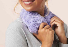 Load image into Gallery viewer, Curly Purple Neck Wrap Warmies
