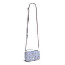 Load image into Gallery viewer, Carlow All in One Crossbody Blue Leaf in Premium Cotton
