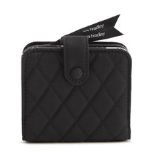 Load image into Gallery viewer, Small Deluxe Tab Wallet Moonless Night in Premium Cotton
