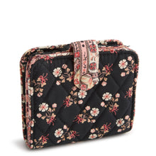 Load image into Gallery viewer, Small Deluxe Tab Wallet Melissa Ditsy in Premium Cotton
