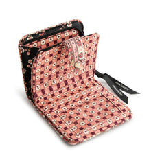 Load image into Gallery viewer, Small Deluxe Tab Wallet Melissa Ditsy in Premium Cotton
