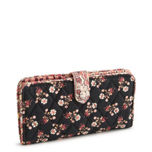 Load image into Gallery viewer, Tab Wallet Melissa Ditsy in Premium Cotton
