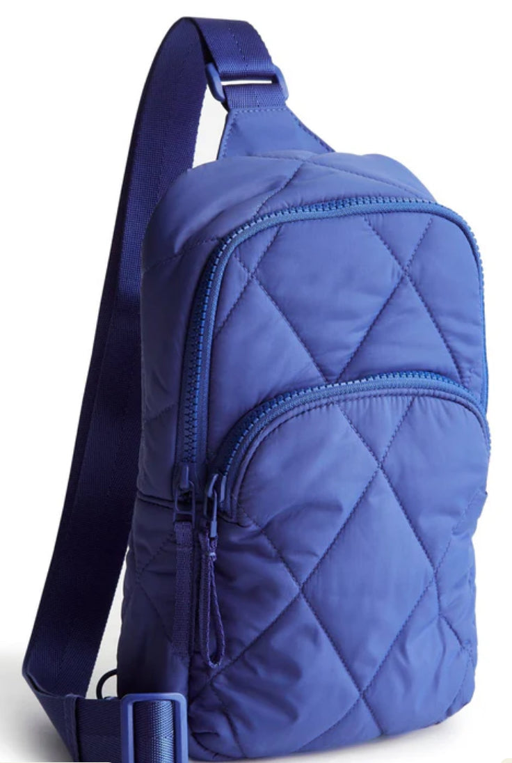 Lorman Sling backpack in Ultramarine