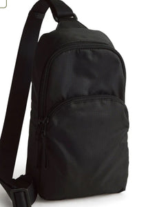 Lorman Sling Backpack Moonless Night in Ripstop Polyester