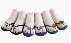 Flip Flop Little Athlete Sock Set