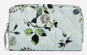 RFID Turnlock Wallet in Performance Twill