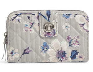 RFID Turnlock Wallet in Performance Twill