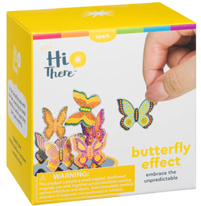 Butterfly magnetic art