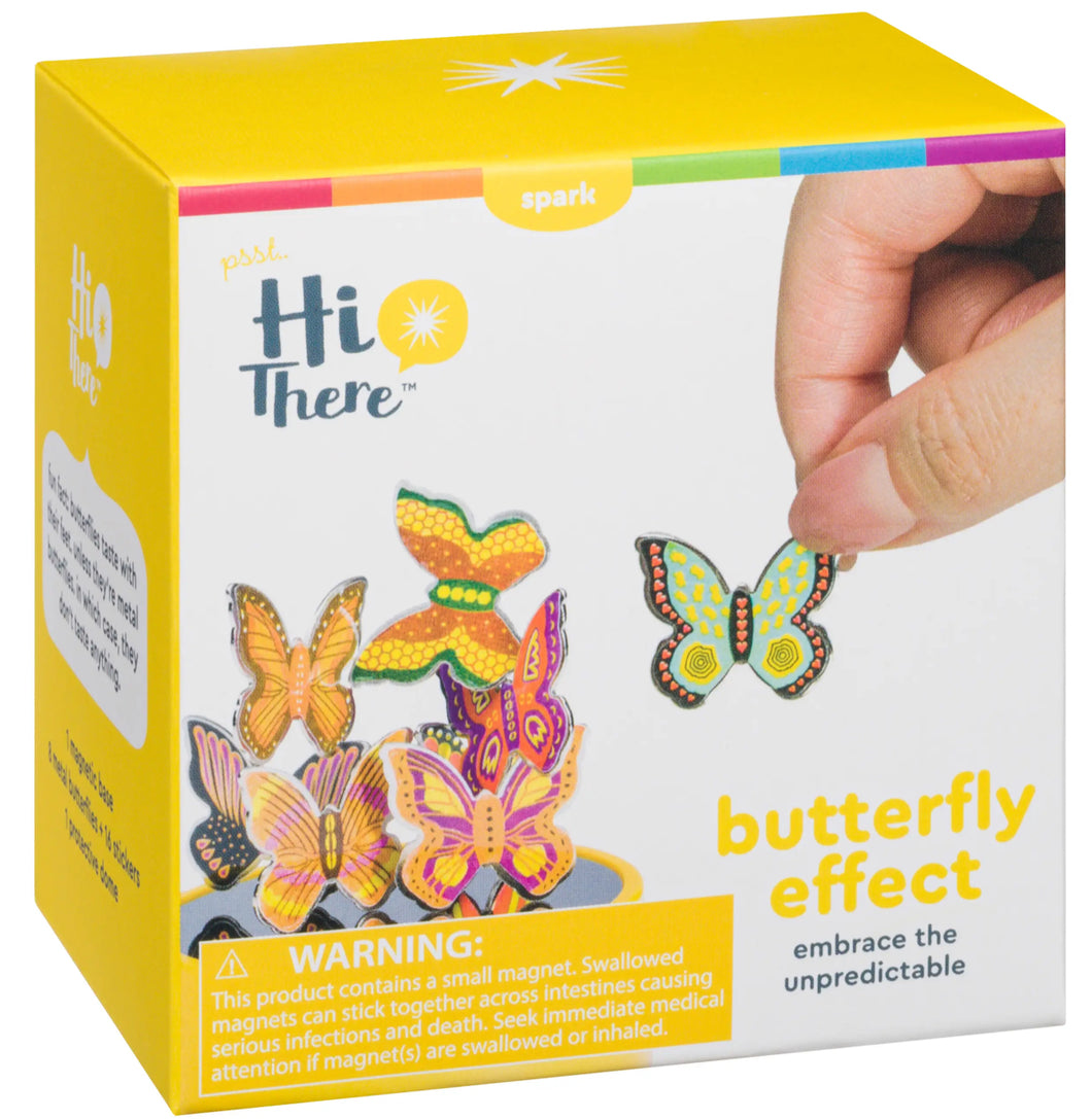 Butterfly magnetic art