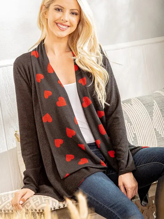 Open Hearts Cardigan