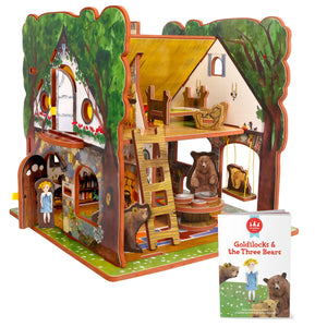 Goldilocks and the Three Bears Book and Play Set