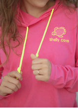 Load image into Gallery viewer, Shelly Cove Embroidered Lightweight Hooded Tee
