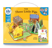 Load image into Gallery viewer, The Three Little Pigs Book and Play Set
